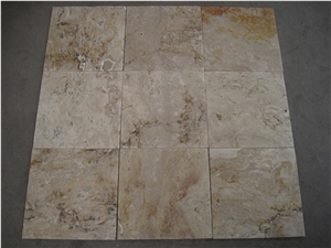 Yellow Beige Limestone Flooring & Walling Tile