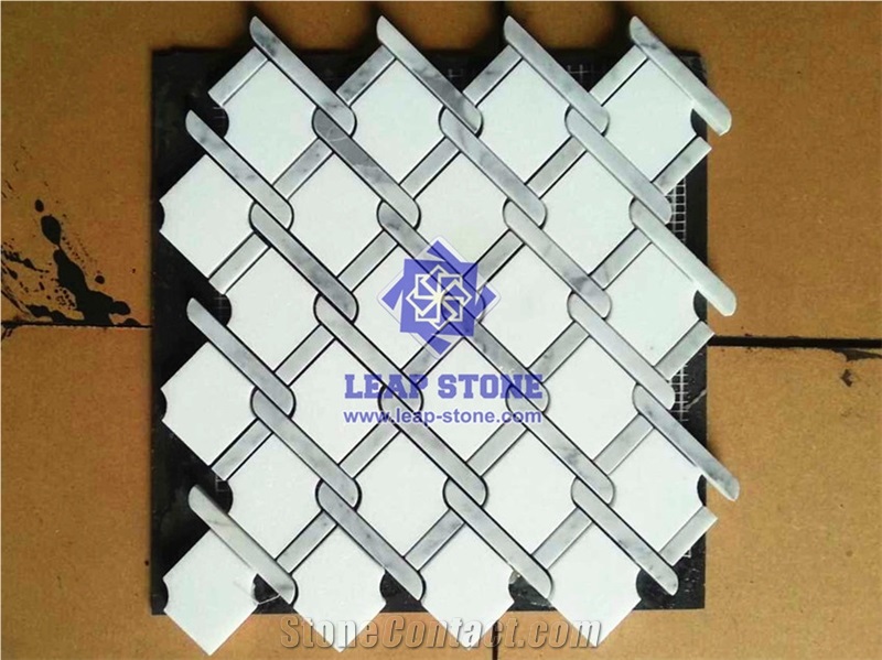 Carrara White Mosaic from China