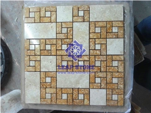 Travertine Mosaic Pattern from China