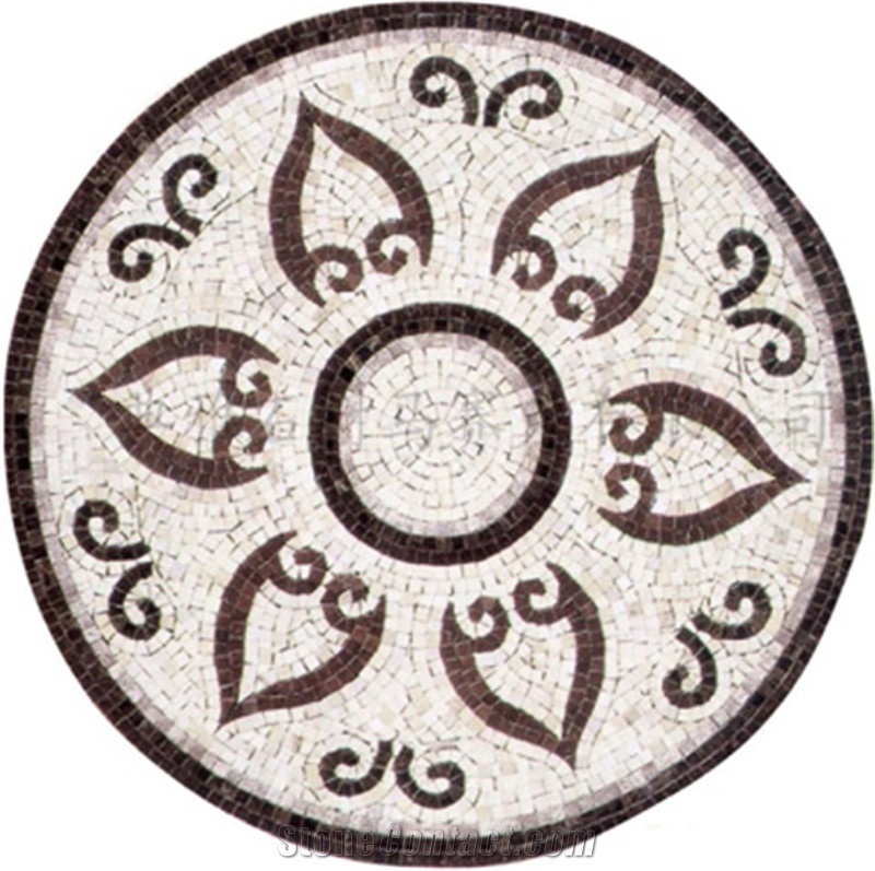 Round-Shape Mosiac Medallion