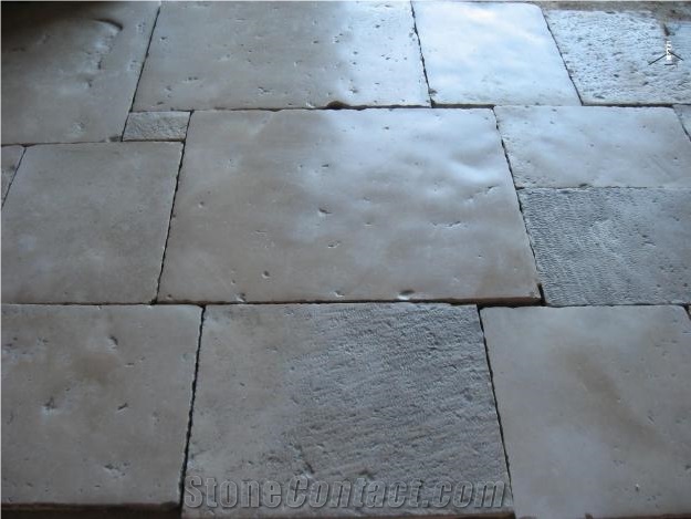 Antique Pierre De Bourgogne French Limestone Pattern Flooring Tiles