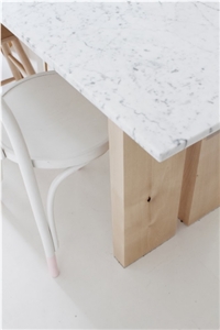 Marmor Bianco Carrara C Table Top