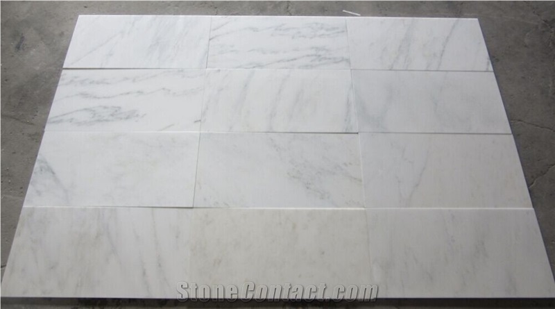 White Marble Tiles (Oriental White), China White Marble