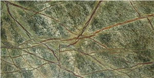 Rain Forest Green Marble Slabs&Tiles, India Green Marble
