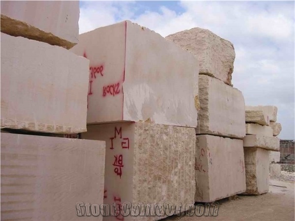 Marble Blocks, Egypt Beige Marble