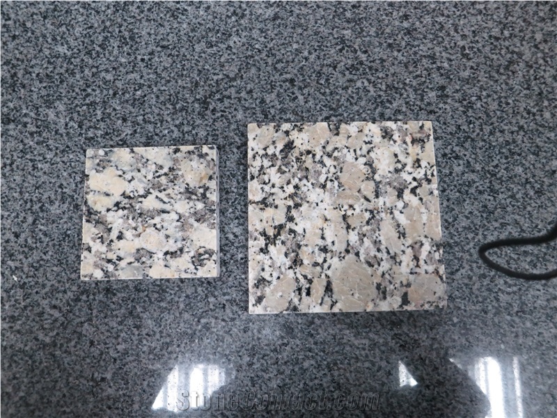 China Diamond Brown Granite Slabs & Tiles