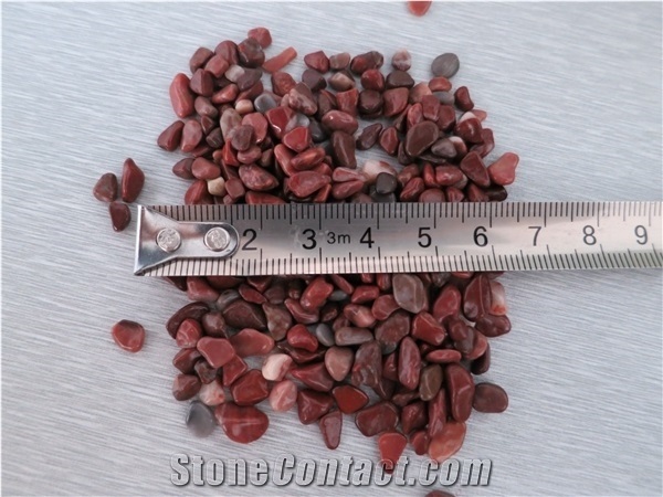 Super Small Red Pebble Stone,Red Pebbles