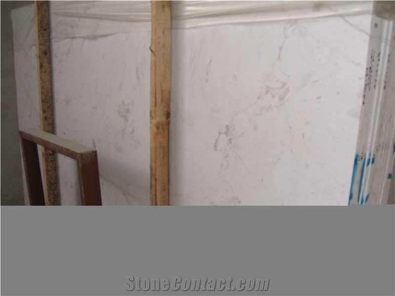 Volakas White Marble Slabs & Tiles, White Marble