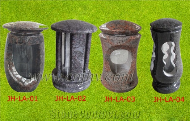 Granite Lanternes Jh4005, Black Granite Lanterns