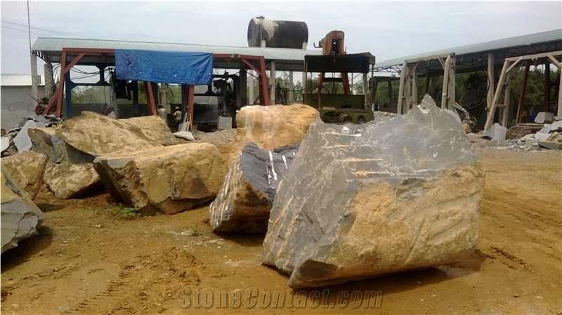 Blue-Basalt Stone, Vietnam Grey Basalt Block