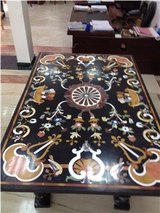 Marble Inlay Table Top