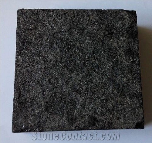 New Shanxi Black Flamed, China Black Granite