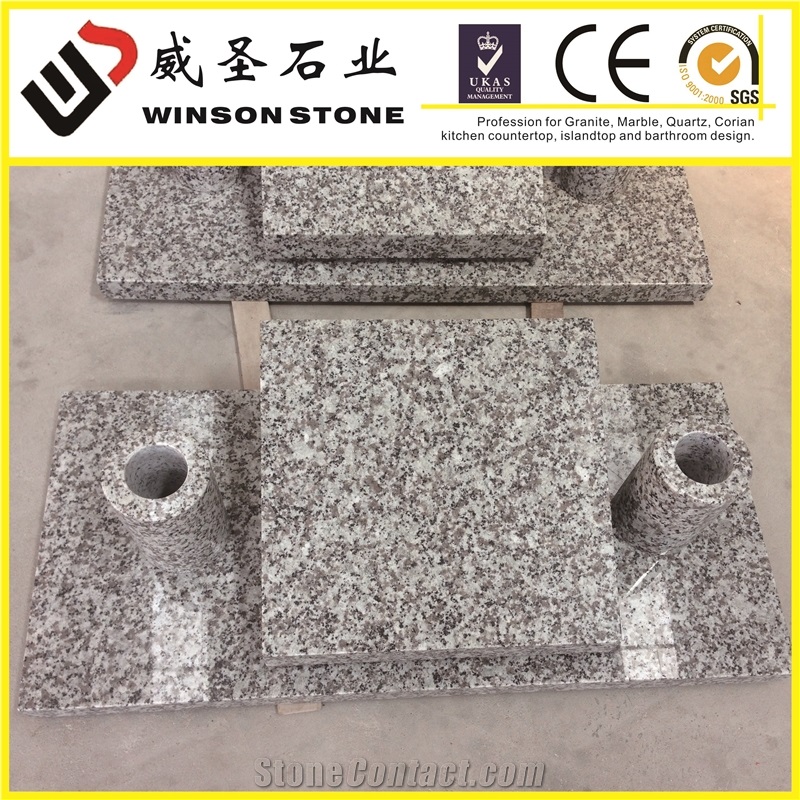China G439 Granite Slant Monument