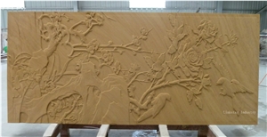 3d Natural Exterior Sandstone Wall Cladding Relief