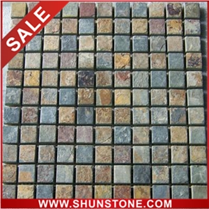 Best Slate Mosaic& Slate Mosaic & Multi Colour Slate Mosaic