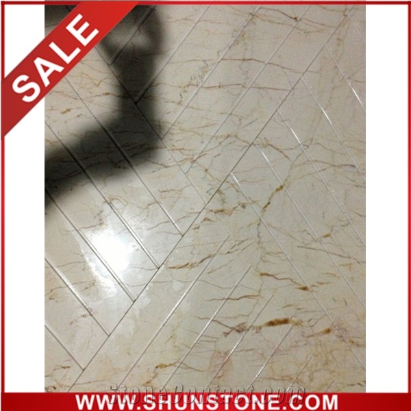 Cheap Marble Color Sofetel Gold Marble Composited and Laminated Tiles