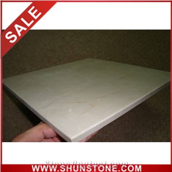 Composite white marble tiles on sale 