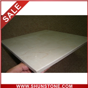 Composite white marble tiles on sale 
