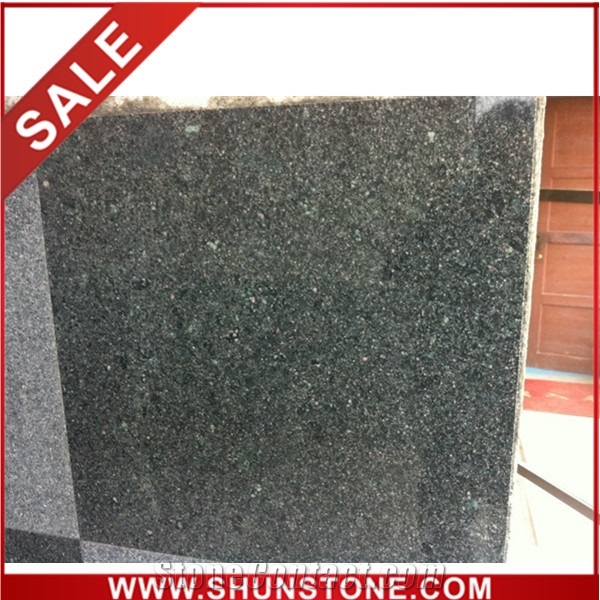 Green Porphyry Granite Slabs & Tiles, China Green Granite