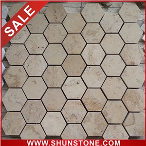 High quality Brown Hexagon Mosaic & hexagon mosaic