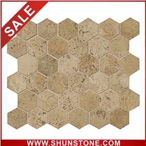 hot-selling hexagon mosaic & cheap mosaic 