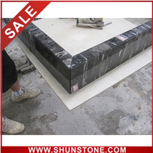 low price marble moulding, marble border 