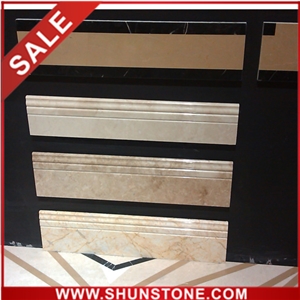 low price marble moulding&marble border 