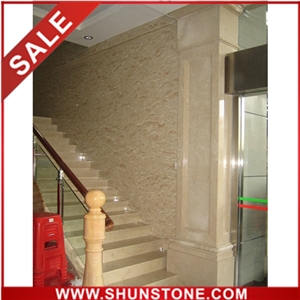 Marble Moulding for Interior Decoratio&Marble Border Line, Beige Marble Molding & Border