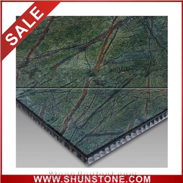 Rain Forest Green Aluminium Honeycomb Compound Panel