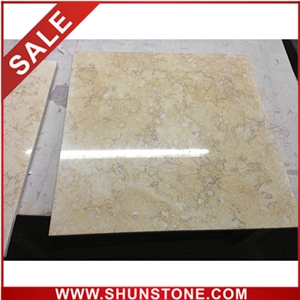 Sunny Beige Composite and Laminated Marble Tile from China Manufacture