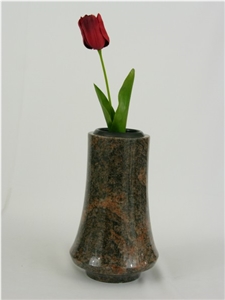 Monumental Vase Made Of Granite Himalaya