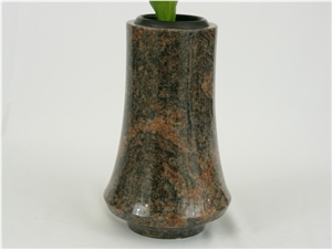 Monumental Vase Made Of Granite Himalaya