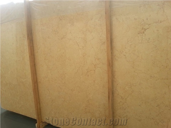 Factory Directly Supply Egyptian Yellow Marble Price Slabs & Tiles, Egypt Beige Marble