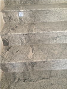 Vitscan White Granite Polished Stairs