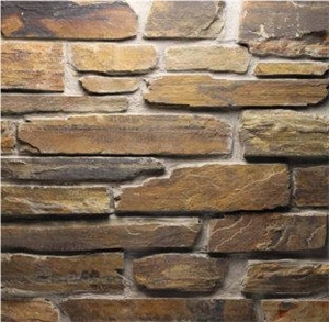 Sel Royal Rust Slate Loose Stone Walling