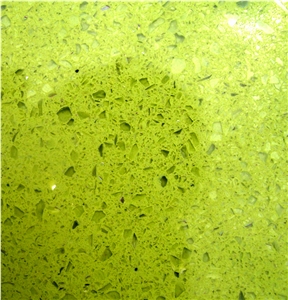 Fluro Green Quartz Stone