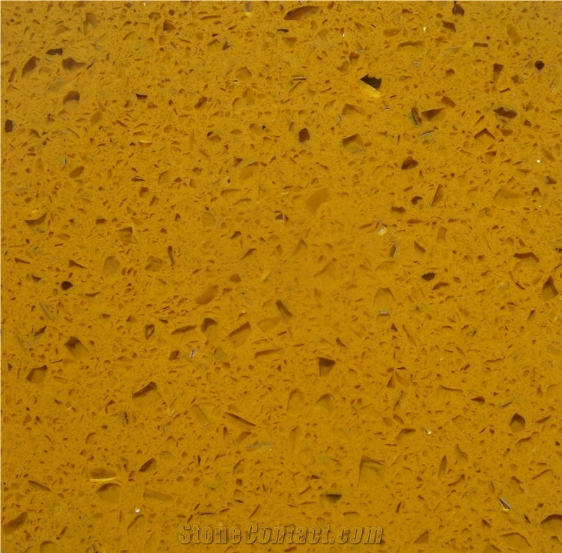 Golden Yellow Stone Quartz Tiles &Slabs