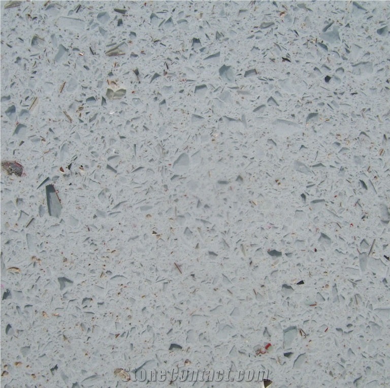 Milky White Stone Quartz Tiles &Slabs