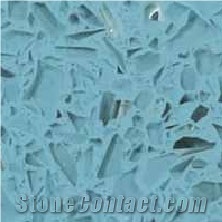 Sky Blue Stone Quartz Tiles & Slabs