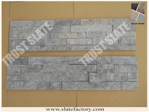Grey Quartzite Culture Stone Quartzite, Grey Cultured Stone Veneer