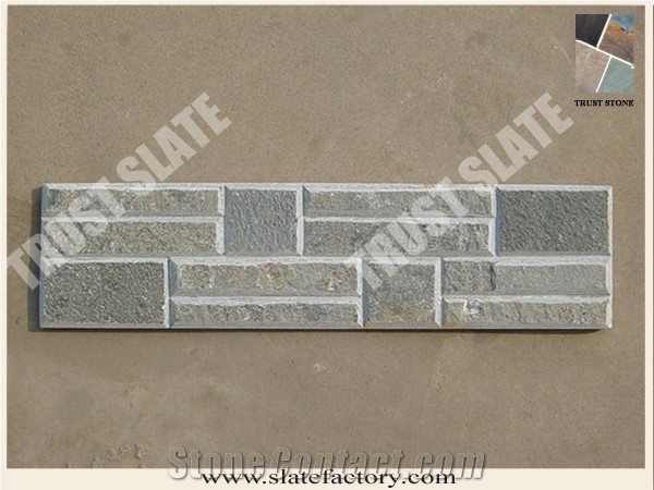 Rainbow Sandstone Cultured Stone Veneer, Sandstone Ledge Stone Walling, Classic Type Ledgestone
