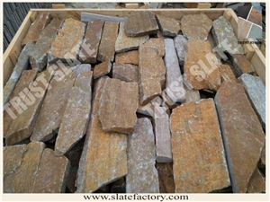 Rustic Quartzite Loose Stone, Castle Stone, Sandstone Ledgestone, Fieldstone, Stone Veneer, Stacked Stone