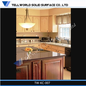 Tw Classic Style Solid Surface Kitchen Countertop