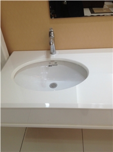 Modern Wash Basin Made by Crystalllized Glass Stone