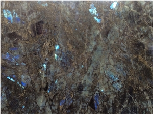 Labradoite Lemurian Slabs - Madagascar Blue Granite Slabs