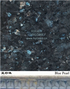 Blue Pearl Honeycomb Panels for Exterior Wall