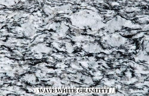 White Wave Granite Tiles