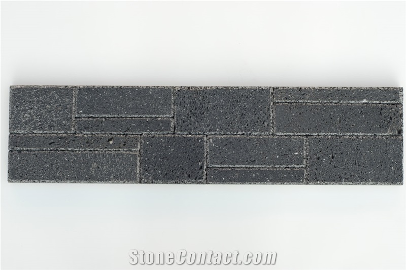 China Cultured Lava Stone Honed Micro Bevel for Walling