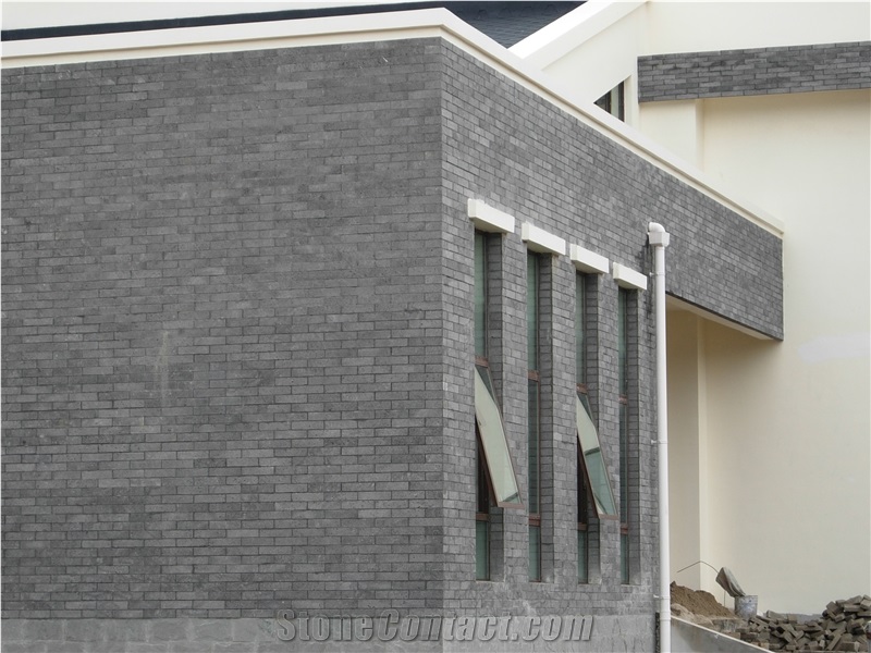 China Cultured Lava Stone Honed Micro Bevel for Walling