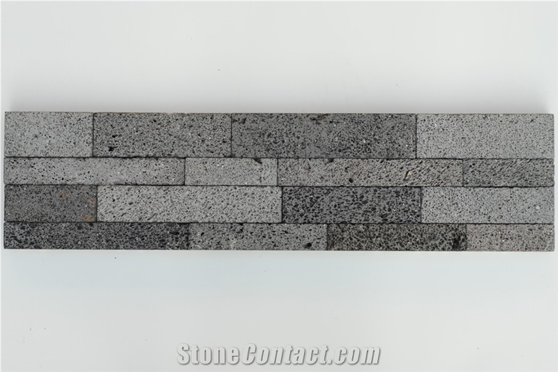 Sawn Multicolor Basalt Culture Stone for Walling